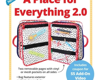 A Place For Everything 2.0 Pattern by Annie*Quilted Crossbody Bag