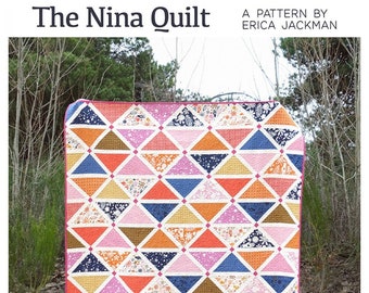 The Iris Quilt Pattern by Kitchen Table Quilting