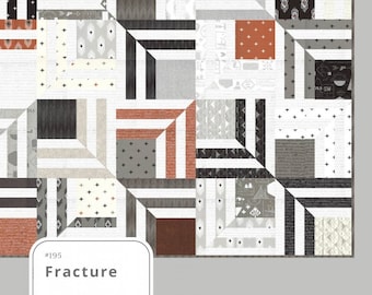 Fracture Quilt Pattern by Lella Boutique