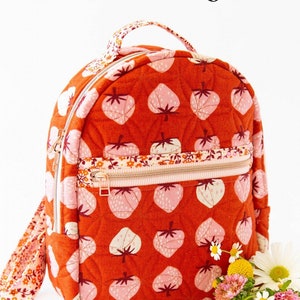 Quilted backpack pattern hot sale