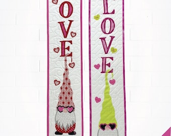 Love Gnome Wall Hanging Pattern