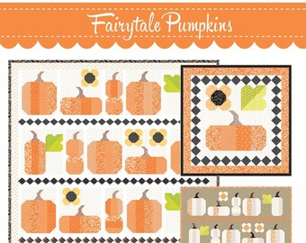 Fairytale Pumpkins Quilt Pattern by Fig Tree & Co