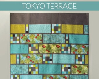 Tokyo Terrace Quilt Pattern by Robin Pickens Inc