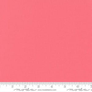 Moda Bella Solids Tea Rose (9900 89) 1/2 Yard Increments*Pink Solid*Pink Fabric*Basic Pink Cotton*Rose Pink Bella Solid*Moda Solid*Pink