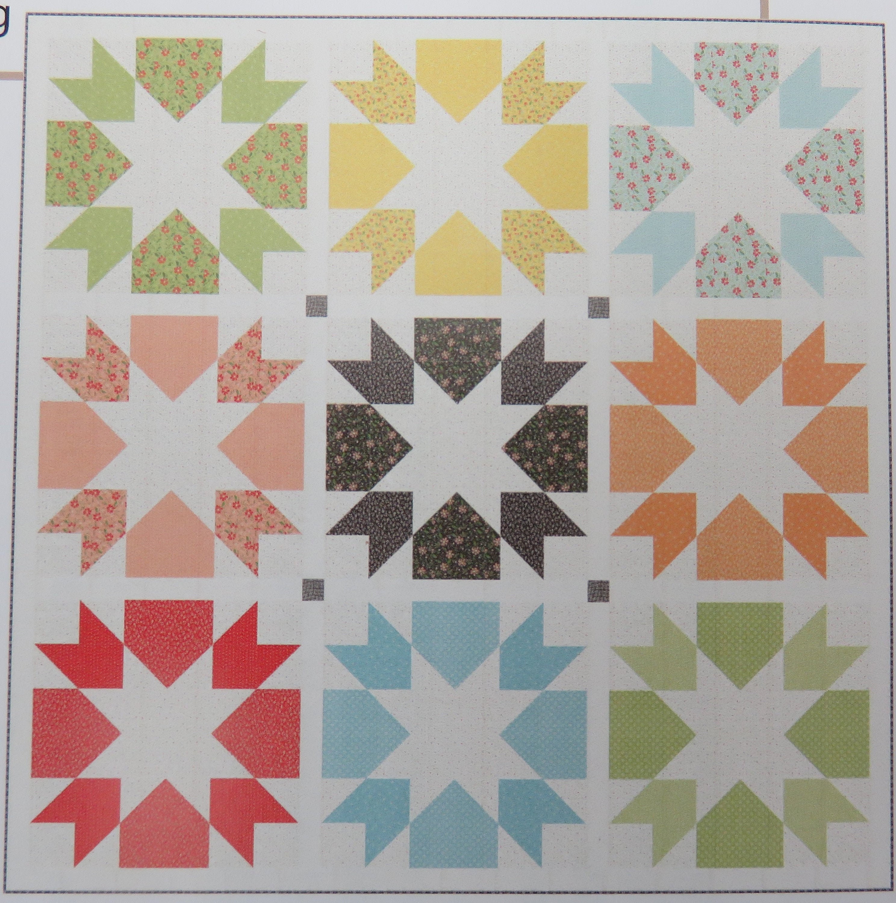 Star Crossed Quilt Pattern by Chelsi Stratton