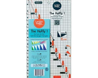 The HuRTy 1 Half Rectangle Triangle Ruler By LATIFAH SAAFIR STUDIOS