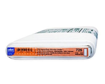 Pellon Heavy Duty Wonder Under 17-inch 725 WHITE (Pellon 725) 1-yard increments
