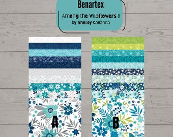 Benartex Among the Wildflowers II Fat Quarter Bundles (CC 17100)