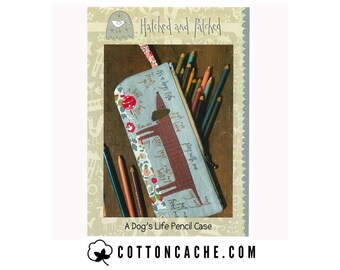A Dogs Life - Pencil Case Pattern*Pencil Case Pattern
