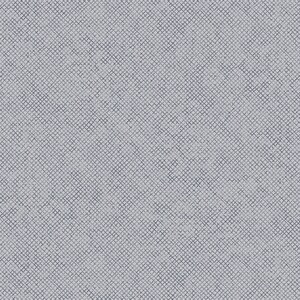 May include: A close-up of a light gray fabric with a crosshatch pattern. The pattern consists of thin, dark gray lines that intersect to create a grid-like design. The texture appears slightly rough and textured.