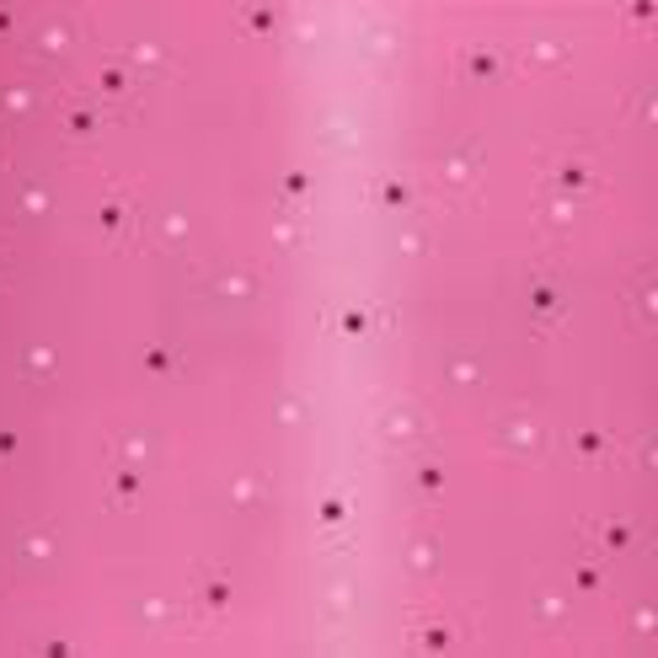 Moda Wide Back Ombre Confetti Magenta Metallic (11176 201) 1/2-YD Increments*Moda Confetti Wide Back*Ombre Pink Fabric*Sparkle Pink*Ombre*