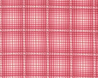 Moda A Very Sweet Christmas Plaid Rose (3067 11) 1/2-YD Increments