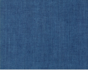 Moda Chambray Royal Blue (12051 14) 1/2 Yard Increments