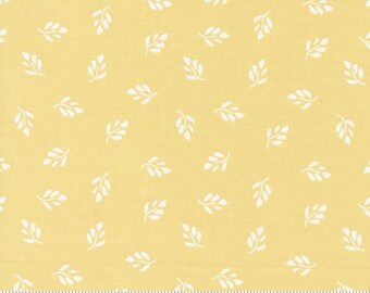 Moda Emma Whimsy Sunny Yellow (37633 14) 1/2-YD Increments