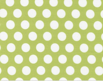 Moda Simply Delightful Dots Pistachio (37642 24) 1/2-YD Increments