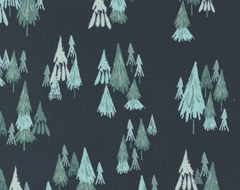 MODA Good News Great Joy Joyful Fir Midnight (45562 12) 1/2-YD Increments