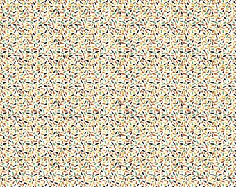 Free Spirit Boolicious Jittery Jimmies White (PWMA005.XWHITE) 1/2 yard Increments