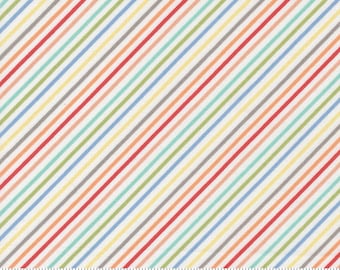 Moda Emma Stripe Porcelain (37636 11) 1/2-YD Increments