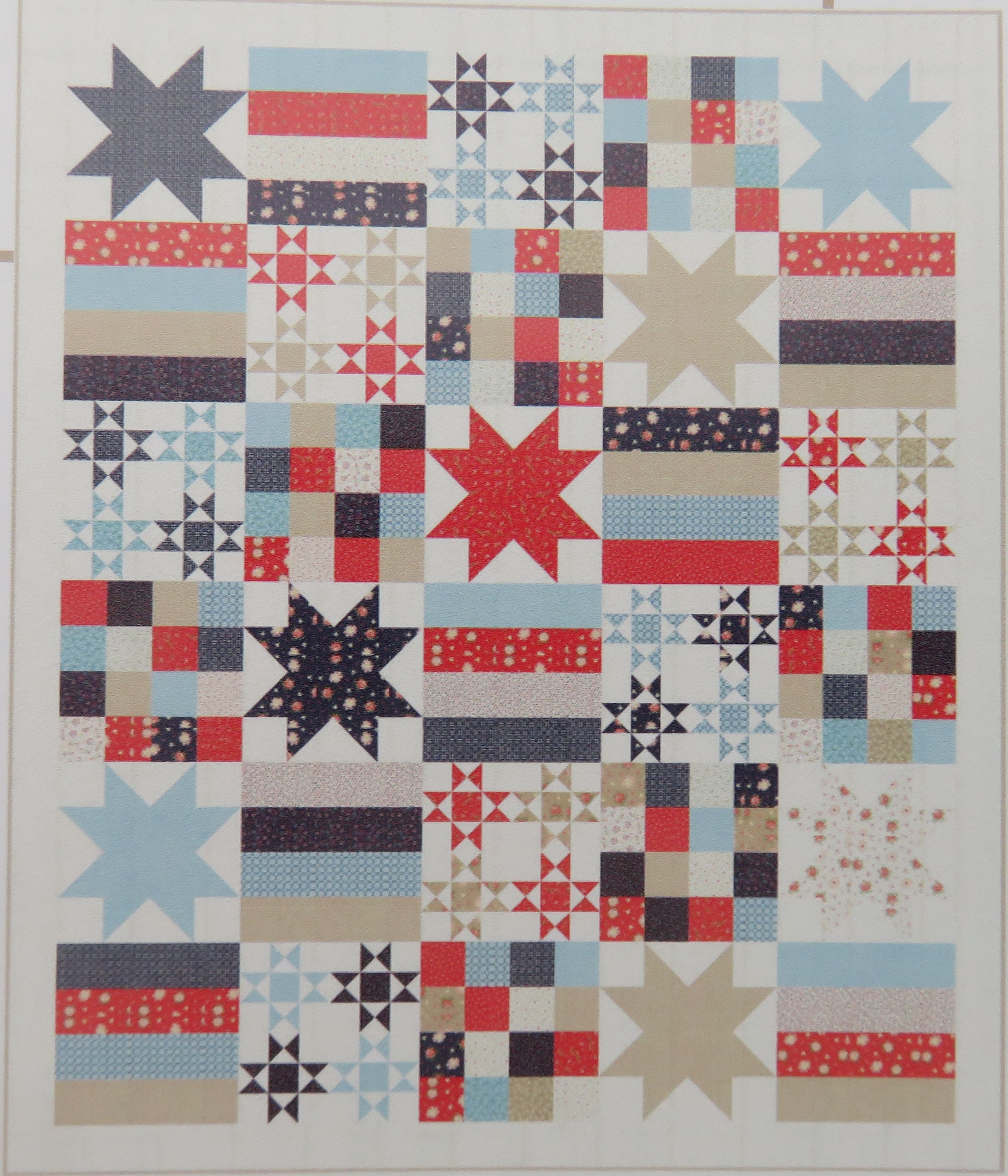 All American Quilt Pattern by Chelsi Stratton Designs