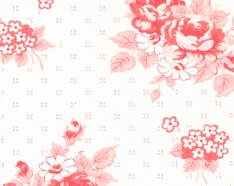 Moda Lighthearted Rosy Cream Pink (55290 31) 1/2 Yard Increments