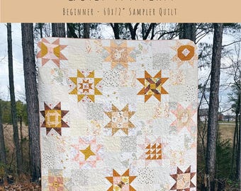Little Miss Sawtooth Quilt Pattern by Southern Charm Quilts