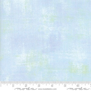 Moda Grunge Clear Water (30150 406) 1/2 YD Increments*Light Blue*Blue Blender*Blue Shaded*Light Blue Background*Grunge Basic Blue*Background