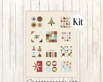 Merry Merry Quilt Kit featuring Emmitt and Ivy by Sweetwater (CCK 100196)