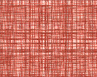 Riley Blake Designs Texture Cherry (C610-CHERRY) 1/2 Yard Increments