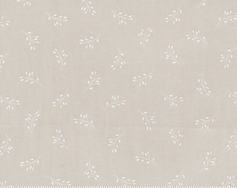 Moda Beautiful Day Sprigs Stone (29134 22) 1/2 Yard Increments