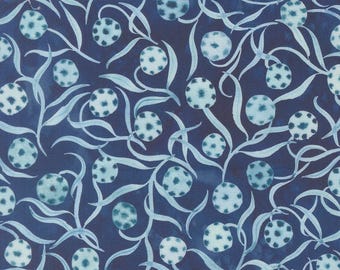 Moda Soulstice Lil Sprout Navy (39870 13) by Create Joy Project- 1/2-YD Increments