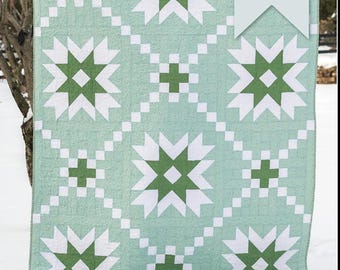 Arctic Sparkler Quilt Pattern by Melissa Mortensen
