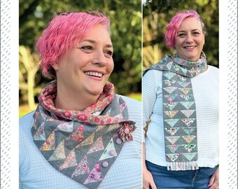 Naomi Cowl and Scarf Pattern from Melly & Me