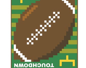 Big Game Football Quilt Pattern from Satomi Quilts LLC