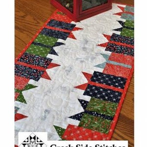 A Gift for You Table Runner Pattern by Creek Side Stitches*Christmas Table Runner*Holiday Runner*Table Runner*Christmas*Christmas Topper*
