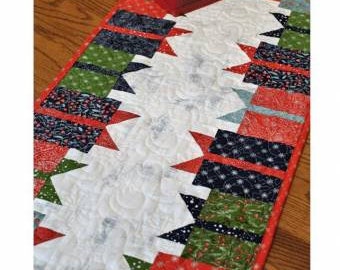 A Gift for You Table Runner Pattern by Creek Side Stitches*Christmas Table Runner*Holiday Runner*Table Runner*Christmas*Christmas Topper*