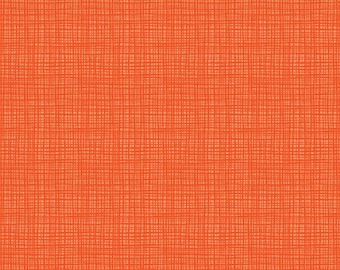 Riley Blake Designs Texture Orange (C610-ORANGE) 1/2 Yard Increments