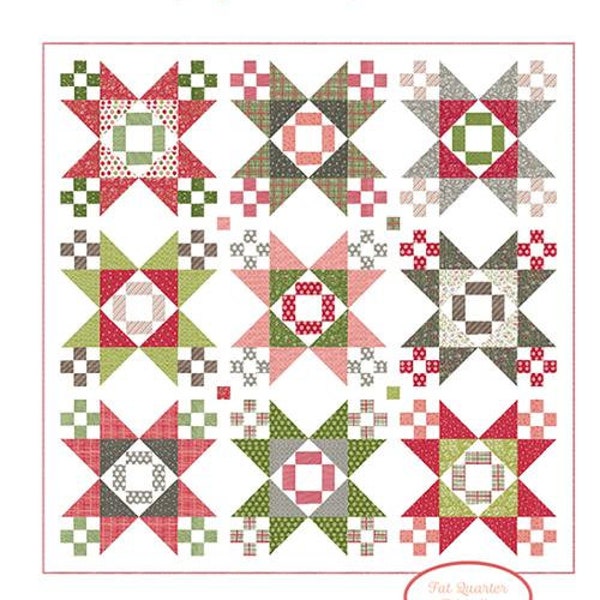 Music Box Quilt Kit Pattern by Chelsi Stratton Designs*Christmas Quilt Kit*Holiday Quilts*Music Box Quilt*Christmas Quilt Pattern*