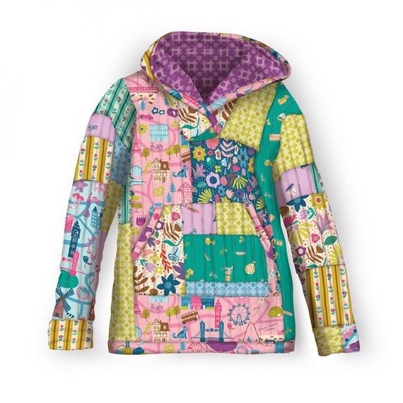 The Quilted Hoodie Pattern From Casey Cometti*quilted Hoodie