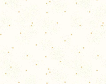 Riley Blake Designs Dainty Daisy on Cloud Honey (C700-HONEY) 1/2-YD Increments*Gold Blender*Gold Background*Gold Low Volume*Dainty Daisy*