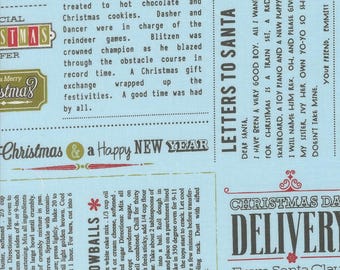 Moda Emmitt and Ivy The News Sky (55690 16) 1/2-YD Increments