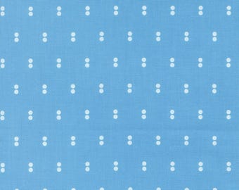 Moda Blueprint Dots Harbor (55334 12) by Camille Roskelley 1/2-YD Increments