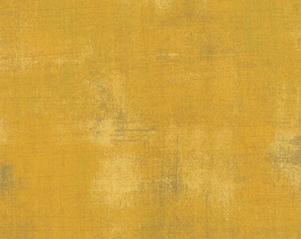 Moda Grunge Basics Mustard (30150 282) 1/2 Yard Increments