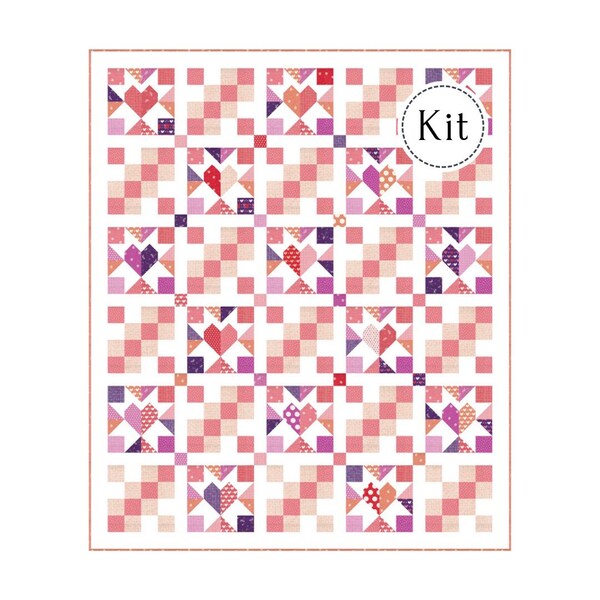 Heart Quilt Kit Etsy