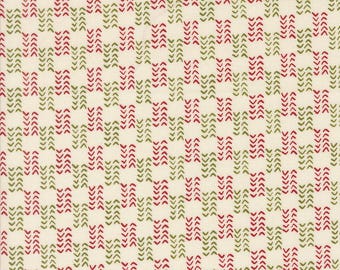 Moda Emmitt and Ivy Sweater Stripes Vanilla (55697 11) 1/2-YD Increments