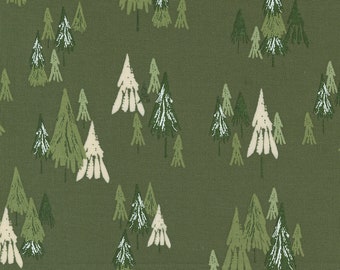 MODA Good News Great Joy Joyful Fir Pine (45562 19) 1/2-YD Increments