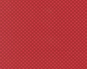 Moda Petals & Polkadots Gingham Rose (3088 18) by Bunny Hill Designs- 1/2-YD Increments