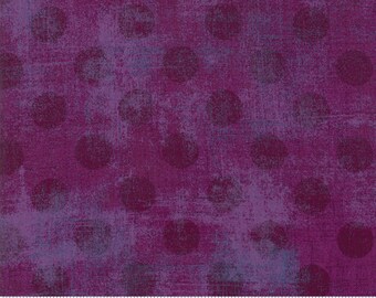 Grunge Hits The Spot Plum (30149 53) 1/2 Yard Increments