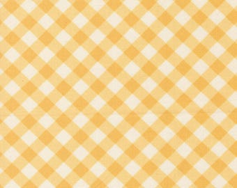 Moda Pastel Prairie Gingham Sunshine (31786 12) 1/2-YD Increments