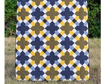 The Willow Quilt Pattern by Kitchen Table Quilting