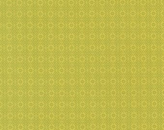 Moda Summer's End Garden Trellis Grass by Fig Tree & Co. (35437 18) 1/2-YD Increments